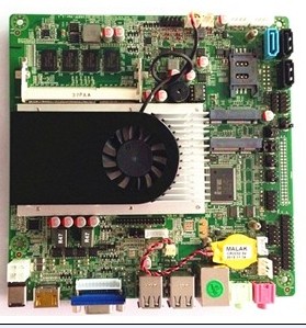1037F 板貼內(nèi)存主板  一體機(jī)主板，超薄主板，，HTPC主板，雙WIFI主板