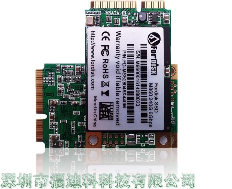 福迪科 M860 SATA3 MSATA  256G