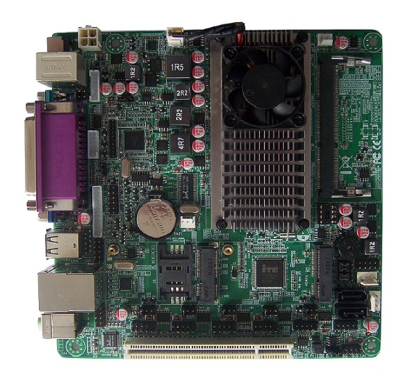 微特邁D525,6串口，雙顯示，8USB主板