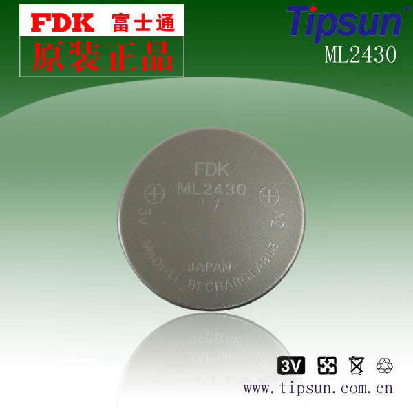 日本原裝進口FDK品牌|ML2430電池|3V可充電紐扣電池|品質(zhì)保證